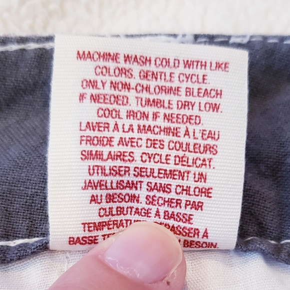 Mossimo Shorts in White/Gray Pattern, Mens Size 32 - Picture 8 of 8